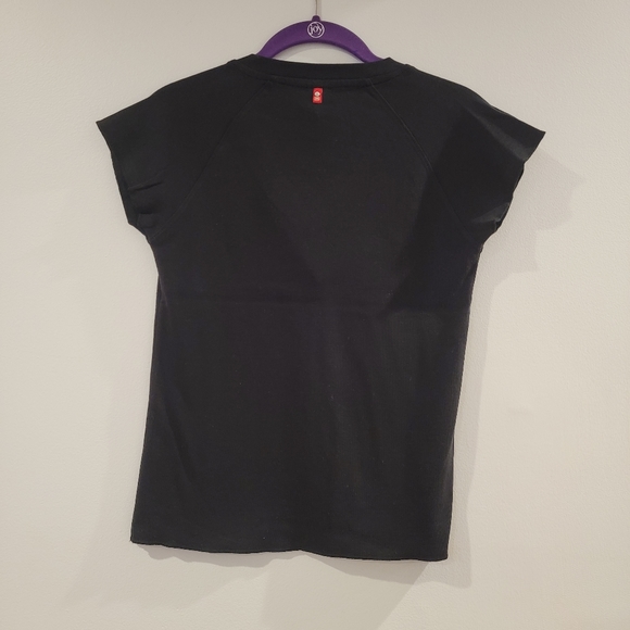 NWT Y2K V-Neck Rhinestone tee Juniors/Young Lady Size M - Picture 2 of 14